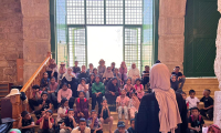 فعاليات اليوم الأول من أسبوع القدس الذي تنظمه جمعية الأقصى